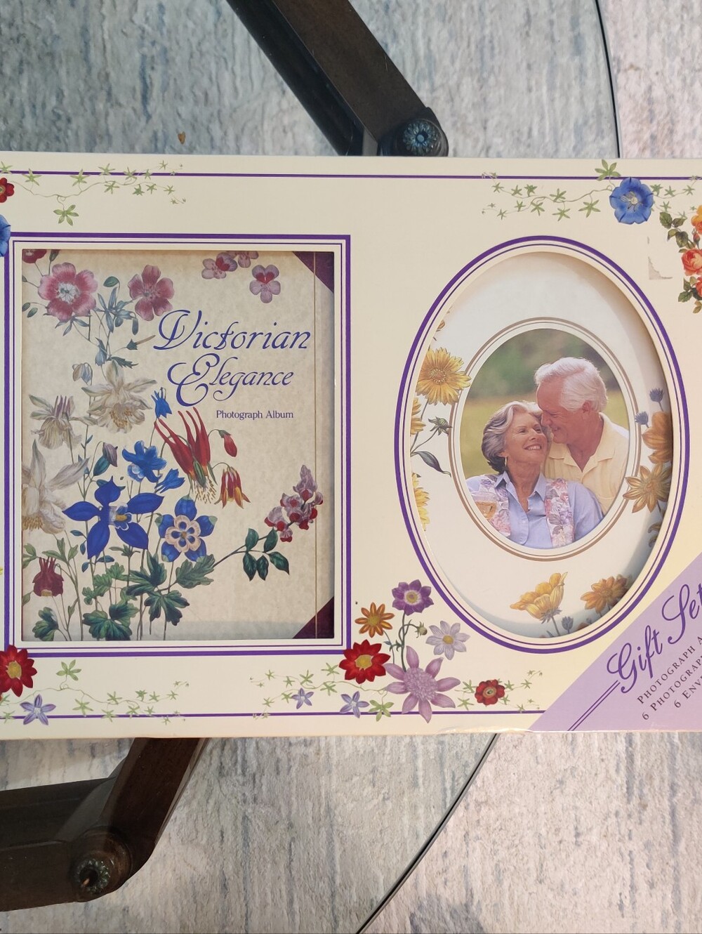Waverly Victorian Elegance Album and Frames Set Vintage Style